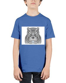 ethnic hippo 426# - mandala - Youth Tee Unisex