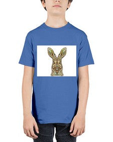 ethnic kangaroo 427# - mandala - Youth Tee Unisex