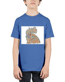 ethnic rooster 438# - mandala - Youth Tee Unisex