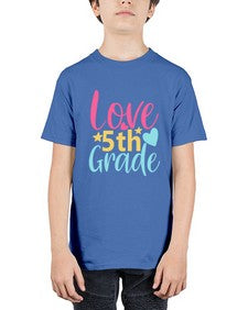 fifth grade love 83# - fifth grade - Youth Tee Unisex