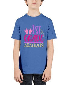 first grade asaurus 117# - first grade - Youth Tee Unisex