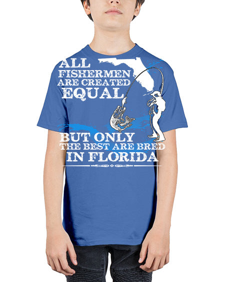 fishing 21# - shark-fish - Youth Tee Unisex