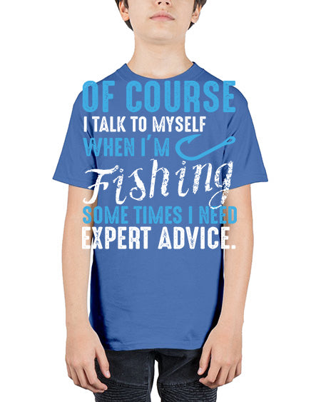 fishing 25# - shark-fish - Youth Tee Unisex