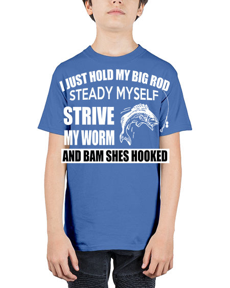 fishing 32# - shark-fish - Youth Tee Unisex
