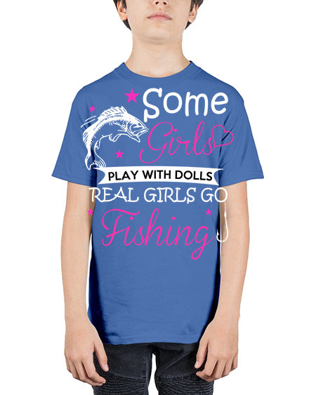 fishing 35# - shark-fish - Youth Tee Unisex