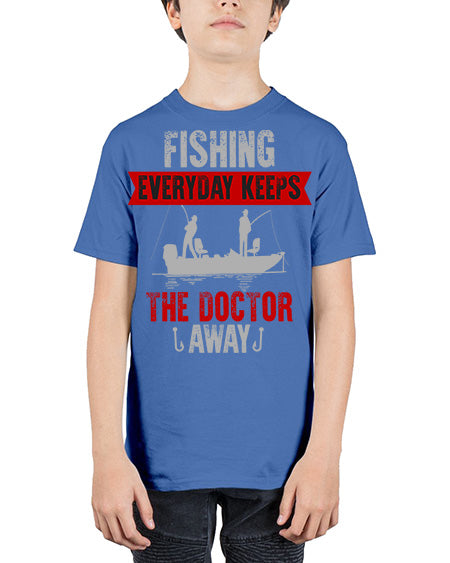 fishing 86# - shark-fish - Youth Tee Unisex