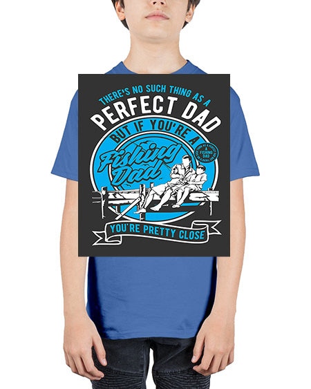 fishing dad cs 41# - shark-fish - Youth Tee Unisex