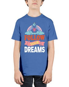 follow your dreams 137# - unicorn - Youth Tee Unisex