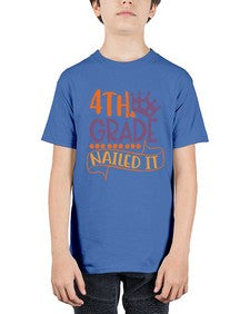 fourth grade nailed it 194# - fourth grade - Youth Tee Unisex