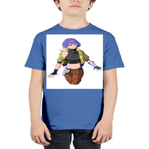 girl with gauntlet169# - anime - Youth Tee Unisex