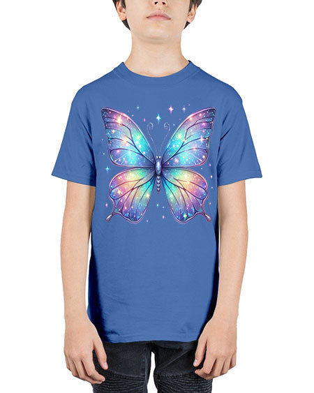 glitter butterfly 14# - butterfly - Youth Tee Unisex