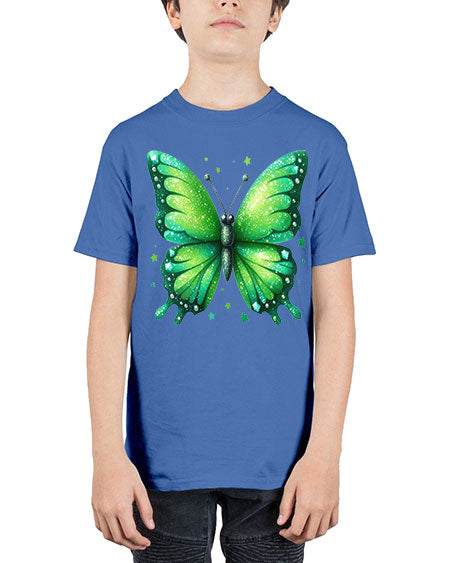 glitter butterfly 4# - butterfly - Youth Tee Unisex