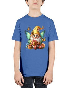 gnome with butterfly 07# - gnome - Youth Tee Unisex