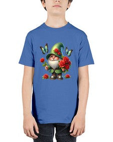gnome with butterfly 11# - gnome - Youth Tee Unisex