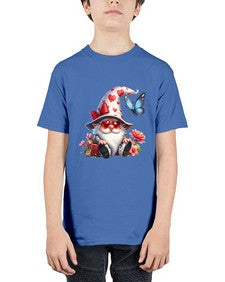 gnome with butterfly 13# - gnome - Youth Tee Unisex