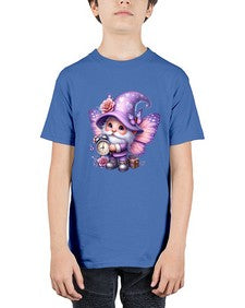 gnome with butterfly 18# - gnome - Youth Tee Unisex