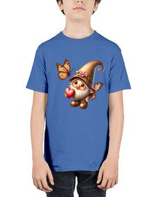 gnome with butterfly 22# - gnome - Youth Tee Unisex