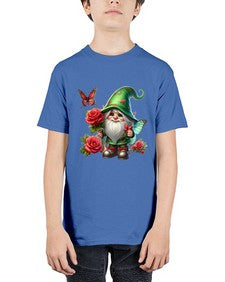 gnome with butterfly 26# - gnome - Youth Tee Unisex