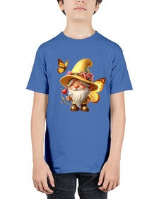gnome with butterfly 27# - gnome - Youth Tee Unisex