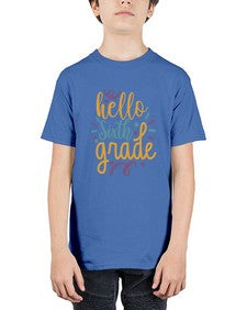 hello sixth grade 336# - sixth grade - Youth Tee Unisex