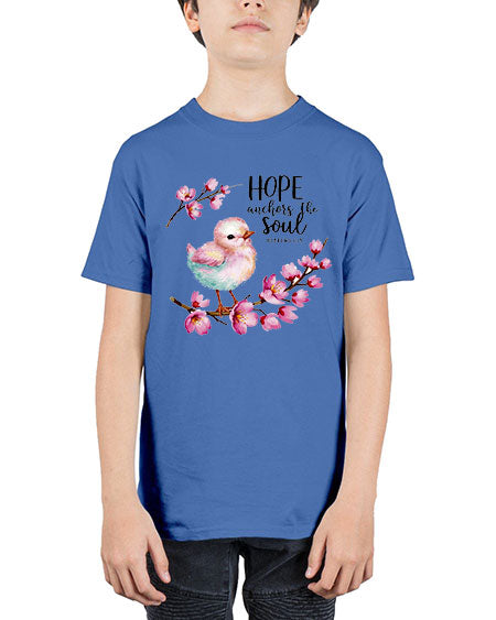 hope anchors the soul 41# - birds - Youth Tee Unisex