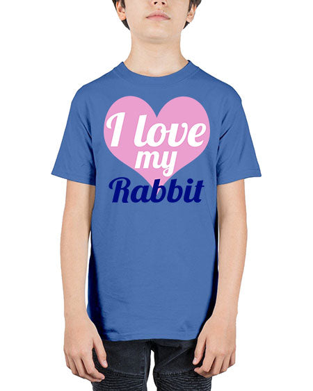 i love my rabbit - rabbit - Youth Tee Unisex