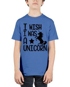 i wish i was a unicorn 213# - unicorn - Youth Tee Unisex