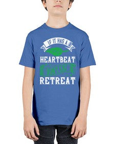 if it has a heartbeat 1180# - vegan - Youth Tee Unisex
