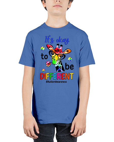 its ok to be diffent 2# - autism - Youth Tee Unisex