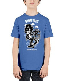 lets skate 726# - art pop art - Youth Tee Unisex