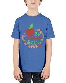 librarian best job ever 473# - librarian - Youth Tee Unisex