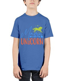 mama unicorn 297# - unicorn - Youth Tee Unisex