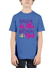 nana of the birthday girl 328# - unicorn - Youth Tee Unisex
