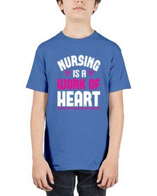 nursing is a work of heart Style 1265# - nurse - Youth Tee Unisex