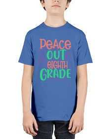 peace out eighth gradee 617# - eighth grade - Youth Tee Unisex