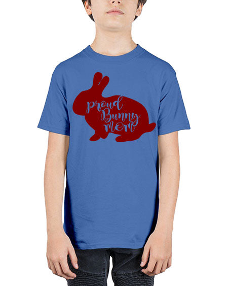 proud bunny mom - rabbit - Youth Tee Unisex