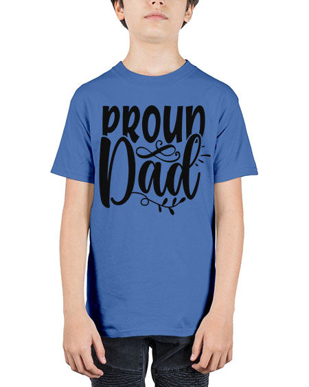 proud dad Style 37# - autism - Youth Tee Unisex