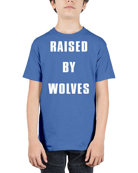 raised by wolves - wolf - Youth Tee Unisex