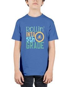 rollin into fifth grade 775# - fifth grade - Youth Tee Unisex