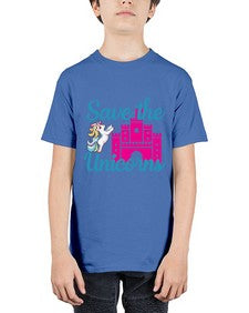 save the unicorns 389# - unicorn - Youth Tee Unisex