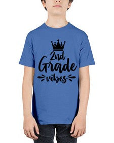 second Grade vibes 838# - second grade - Youth Tee Unisex
