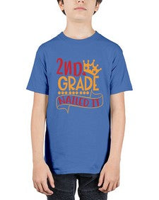 second grade nailed it 827# - second grade - Youth Tee Unisex