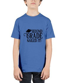 second grade nailed it 829# - second grade - Youth Tee Unisex