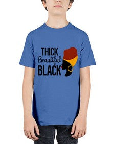 thick beautiful black Style 4# - black girls or women - Youth Tee Unisex