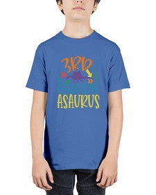third grade asaurus 948# - third grade - Youth Tee Unisex