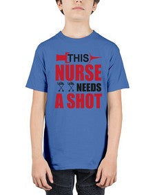 this nurse needs a shot 1559# - nurse - Youth Tee Unisex
