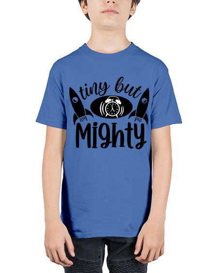 tiny but mighty 464# - baby - Youth Tee Unisex