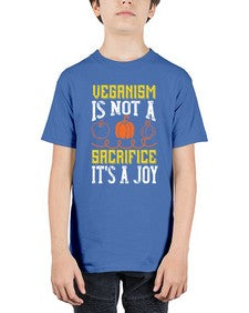 veganism is not a sacrificeits a joy 454# - vegan - Youth Tee Unisex
