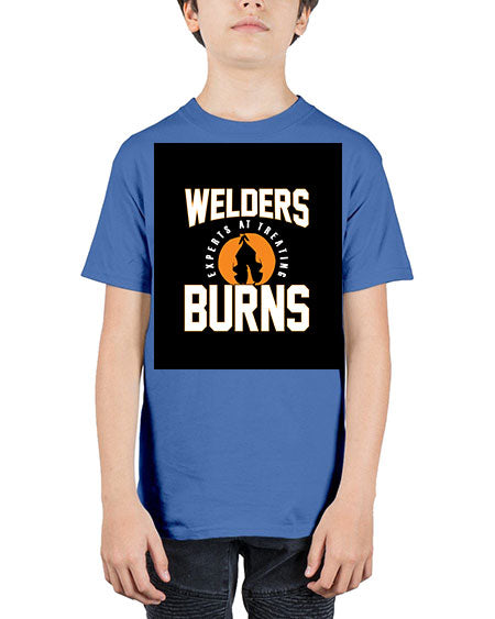 welders experts at treating burns 1621# - welder - Youth Tee Unisex