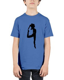 yoga pose  638# - yoga - Youth Tee Unisex
